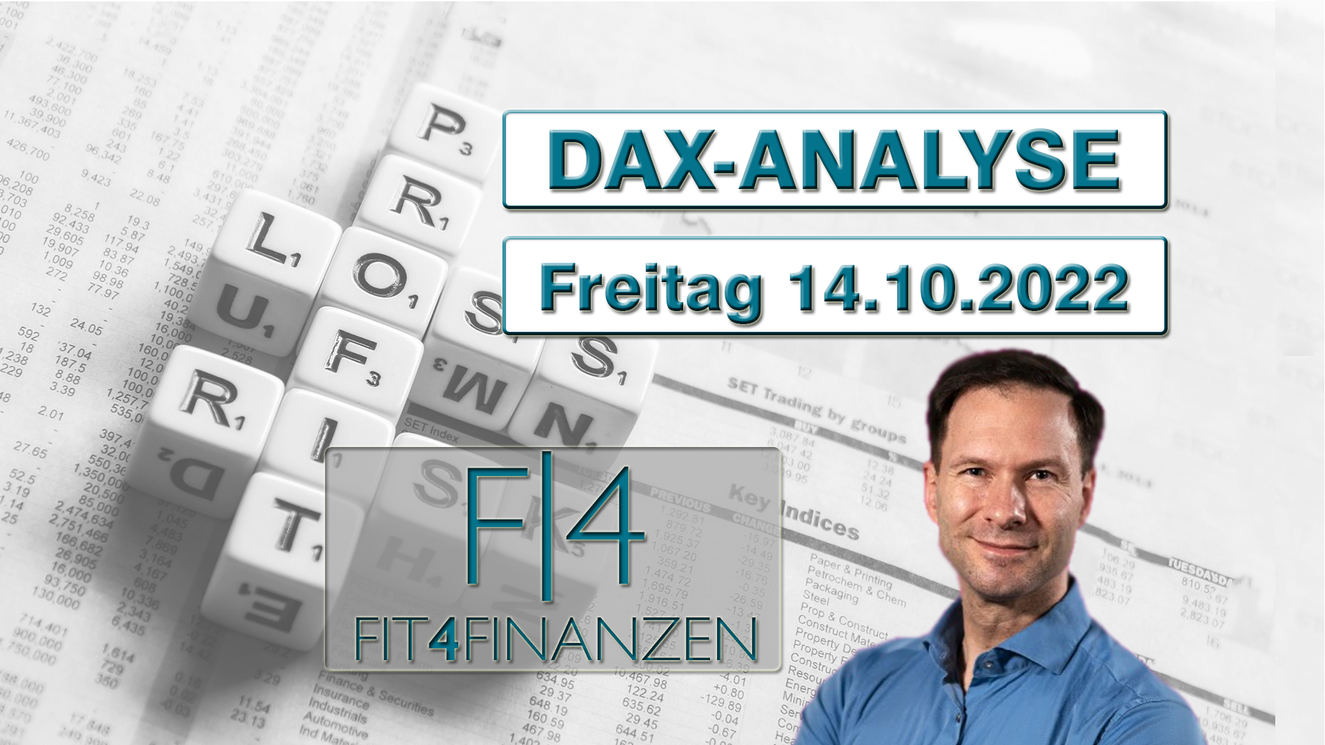 Fit4Finanzen Dax-Analyse Freitag 14_10_22