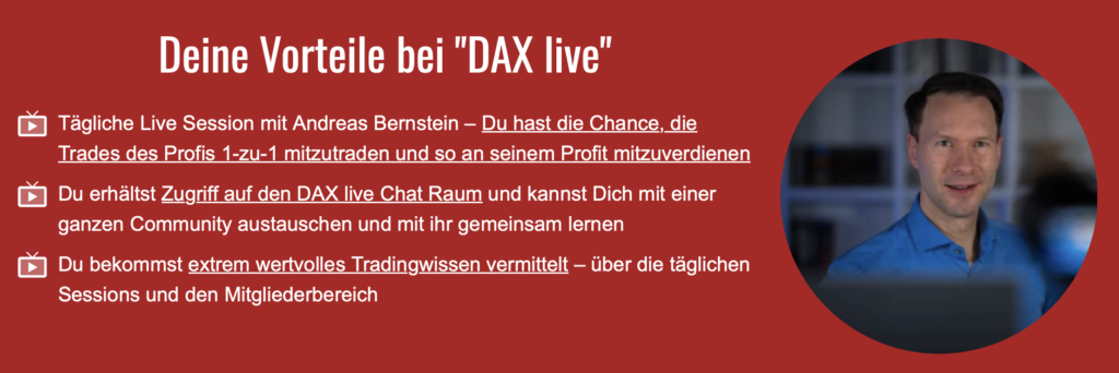 Vorteile DAX live