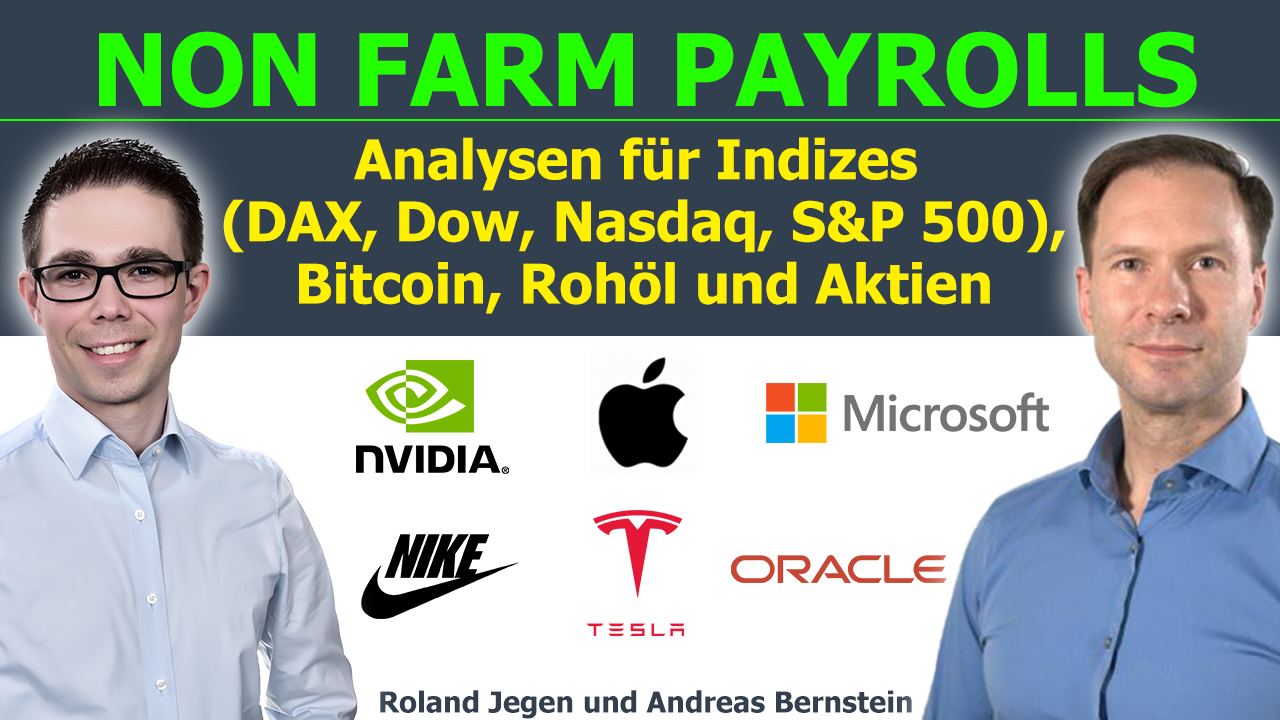 Arbeitsmarktdaten NFP Aktien Wall Street 030725