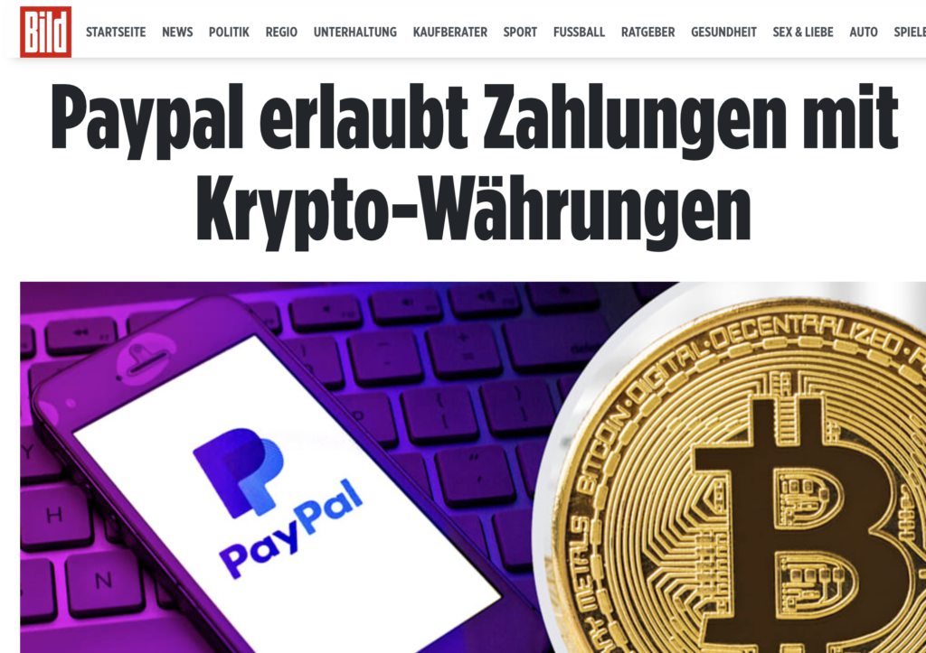 2025-07-29 PayPal und Kryptos