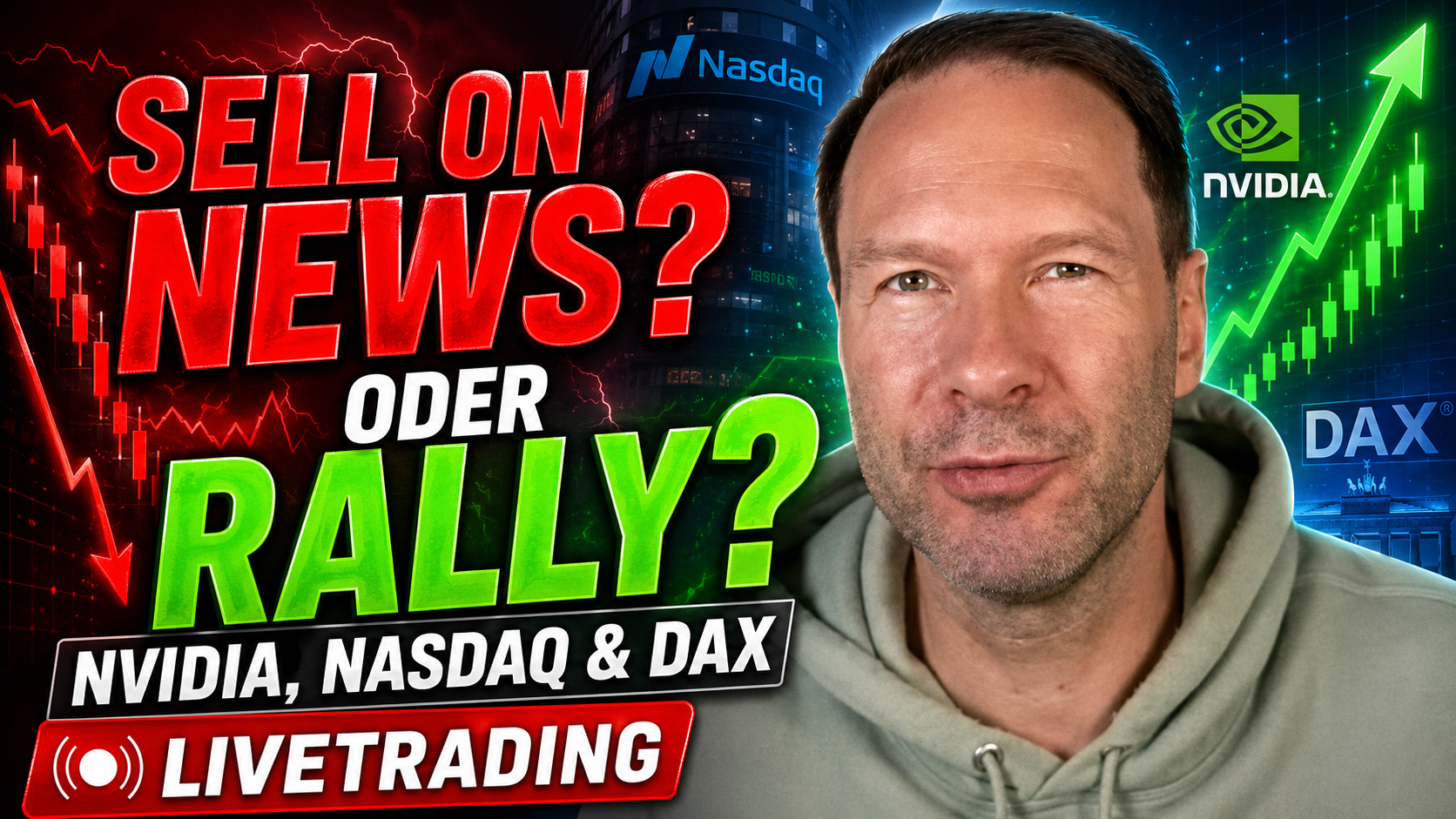 Trader´s Circle Livetrading DAX 210526